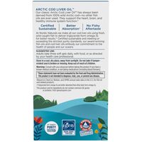 Nordic Naturals Arctic Cod Liver Oil 180's